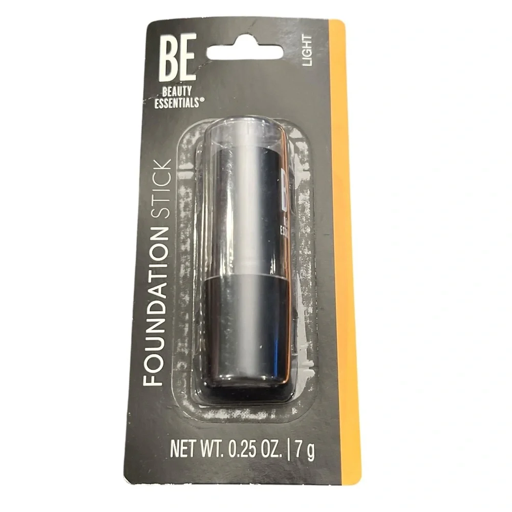 BE Beauty‎ Essentials Foundation Stick LIGHT NEW Buildable Coverage Swipe & Set